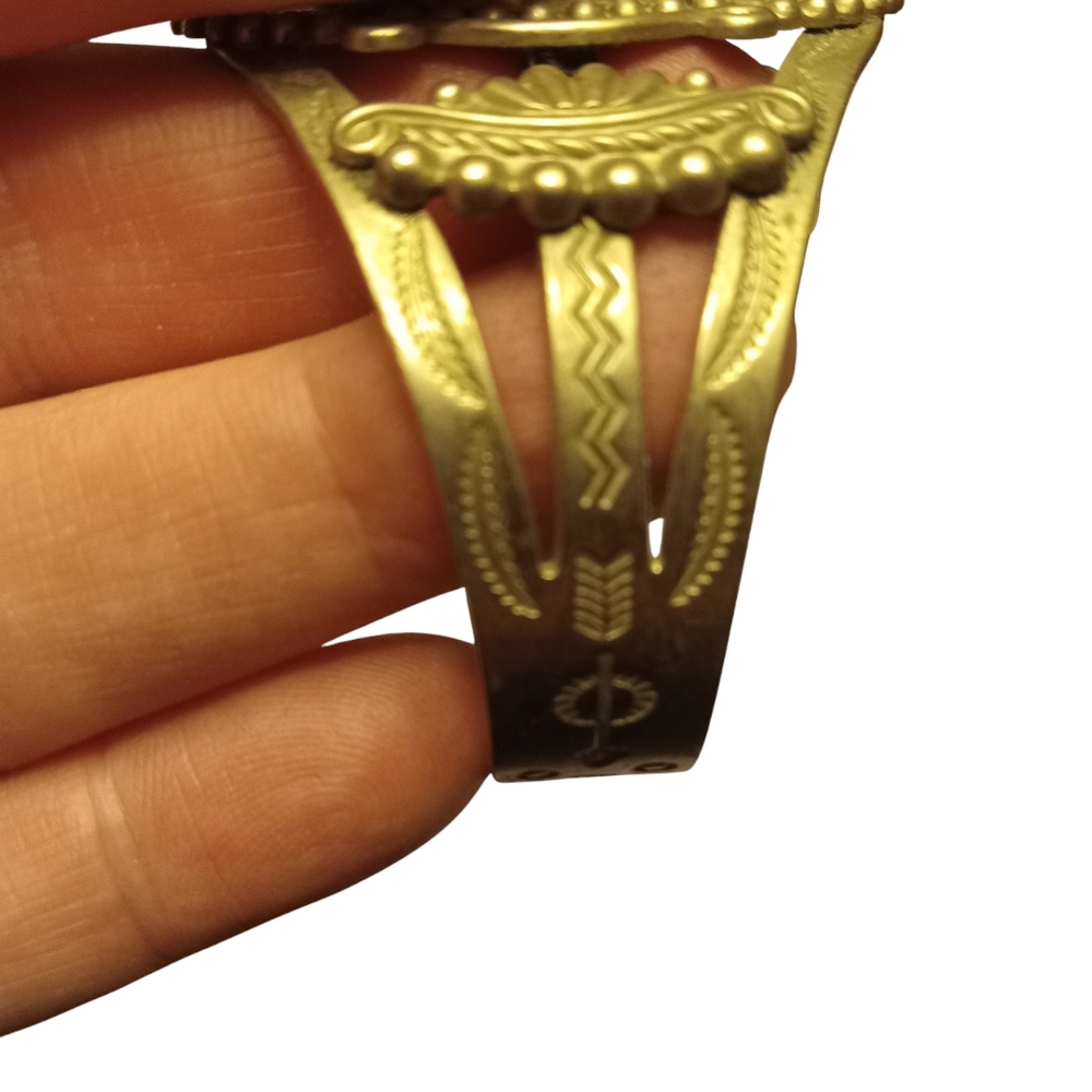 Vintage Fred Harvey Cuff Bracelet - Picture 6 of 7